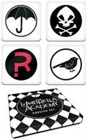 Umbrella Academy Logos 4 Piece Drink Coaster Set