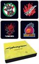 Cyberpunk 2077 4 Piece Coaster Set