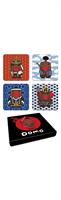 Domo Japanese 4-Piece Coaster Set