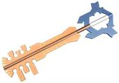 Kingdom Hearts 33.25" Foam Keyblade Replica: Ends of the Earth (Terra)