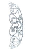 Birthday "50" Silver Spakle Tiara Adult Crown