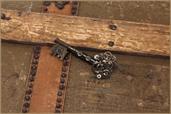 Steampunk Large Gear Key Pin Costume Jewelry Adult