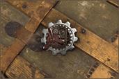 Steampunk Large Gear Propeller Pin Costume Jewelry Adult