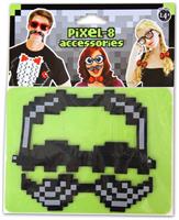 Pixel-8 Costume Moustache Set