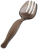 Plastic Salad Serving Fork - Smoke Color - One Fork