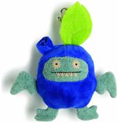 Ugly Dolls Fruities 4" Plush Clip-On: Ice-Bat Blueberry