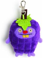 Ugly Dolls Fruities 4" Plush Clip-On: Trunko Grape