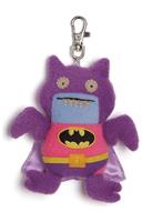 Ugly Dolls DC Comics 4" Plush Clip-On: Pink/Purple Ice-Bat Batman