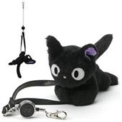 Kiki's Delivery Service Jiji 3.5" Retractable Plush Key Holder