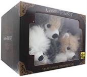 Game of Thrones Exclusive 6-Inch Plush Direwolf Prone Cub 6-Pack