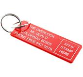 The Shining Plastic "Overlook Hotel" Keyring