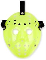 Jason Hockey Mask | Glow-In-The-Dark Friday The 13th Mask | Sized for Adults