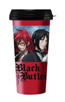 Black Butler Grell and Sebastian 16oz Travel Cup