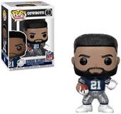 Dallas Cowboys NFL Funko POP Vinyl Figure - Ezekiel Elliott Away Uniform