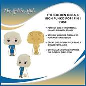 The Golden Girls 4 Inch Funko POP! Pin | Rose