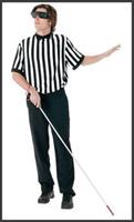 Blind Referee Adult Costume Kit