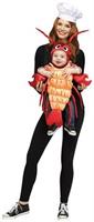 Lobster Costume Baby Carrier Cover | One Size Fits Most Carriers