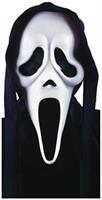 Ghost Face Adult Costume Mask w/ Shroud