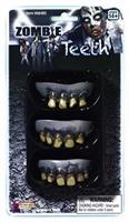 Zombie Prosthetic Teeth Costume Accessory - Set of 3