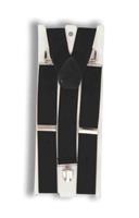 White Adult Costume Suspenders