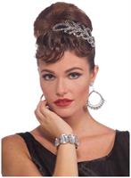Vintage Hollywood Rhinestone Costume Bracelet