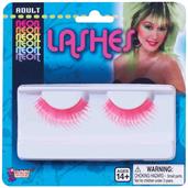 Tubular Neon Purple Costume Eyelashes