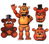 Five Nights At Freddy's 4-Piece Cutouts: Freddy