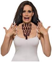 Cockroach Necklace Adult Costume Jewelry