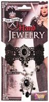 Dark Royalty Adult Costume Hand Jewelry
