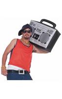Hip Hop Inflatable Boom Box Radio Costume Prop