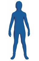 Disappearing Man Stretch Costume Jumpsuit Teen: Orange