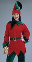 Santa's Helper Christmas Elf Costume Adult