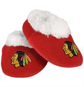 Chicago Blackhawks NHL Baby Bootie Slipper