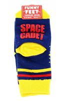 Funny Feet Toddler Socks: Space Cadet