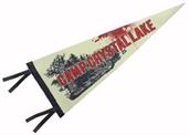Friday the 13th Camp Crystal Lake 20-Inch Felt Pennant