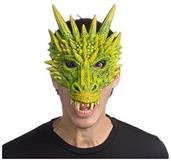Fantasy Dragon Adult Costume Latex Half Mask
