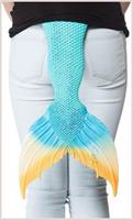 Supersoft Crystal Mermaid Clip-On Child Costume Tail