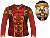 Fortnite Inspired Child Sublimated Costume Shirt & Hood - Crackshot