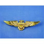 Aviator Pilot Costume Accessory Pin - Gold