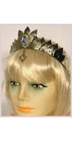 Oz Witch Metal Costume Crown Adult: Gold