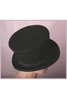 Bell Topper Costume Hat Adult: Black