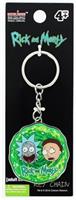 Rick and Morty Metal Keychain: Portal