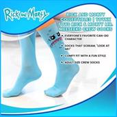 Rick and Morty collectibles | Toynk Toys Rick & Morty Mr. Meeseeks Crew Socks