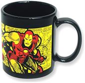 Marvel The Invincible Iron Man Comic Wrap 11 oz Ceramic Mug