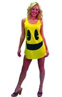 Pac-Man Deluxe Costume Tank Costume Dress Adult/Teen Standard