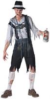 OktoberFeast Zombie Lederhosen Costume Adult