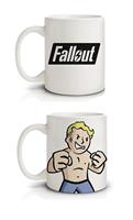 Fallout Fists Up 20oz White Coffee Mug