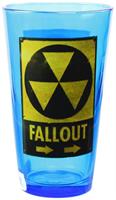 Fallout Toxic Waste 16oz Blue Pint Glass