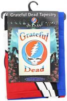Grateful Dead Steal Your Face Logo White 60"x90" Tapestry