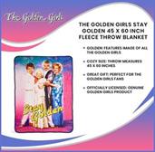 The Golden Girls Stay Golden 45 x 60 Inch Fleece Throw Blanket